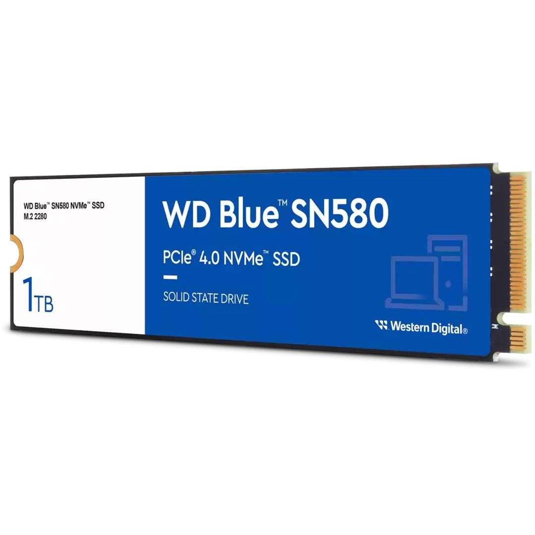 1TB WD Blue SN580 - PCIe 4.0 x4, NVMe, M.2 2280