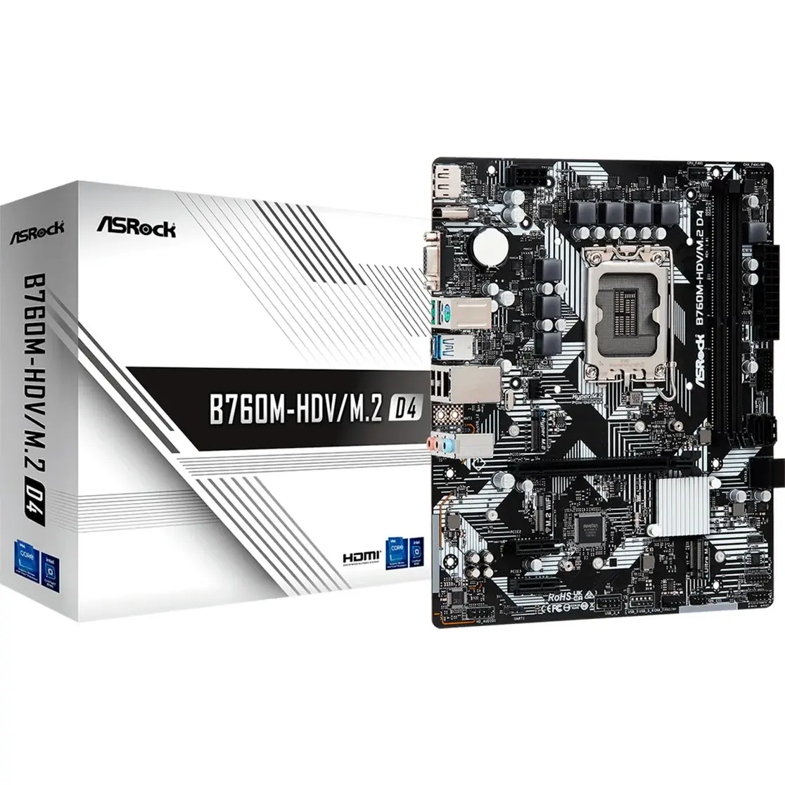 ASRock B760M-HDV/M.2 D4, Mainboard