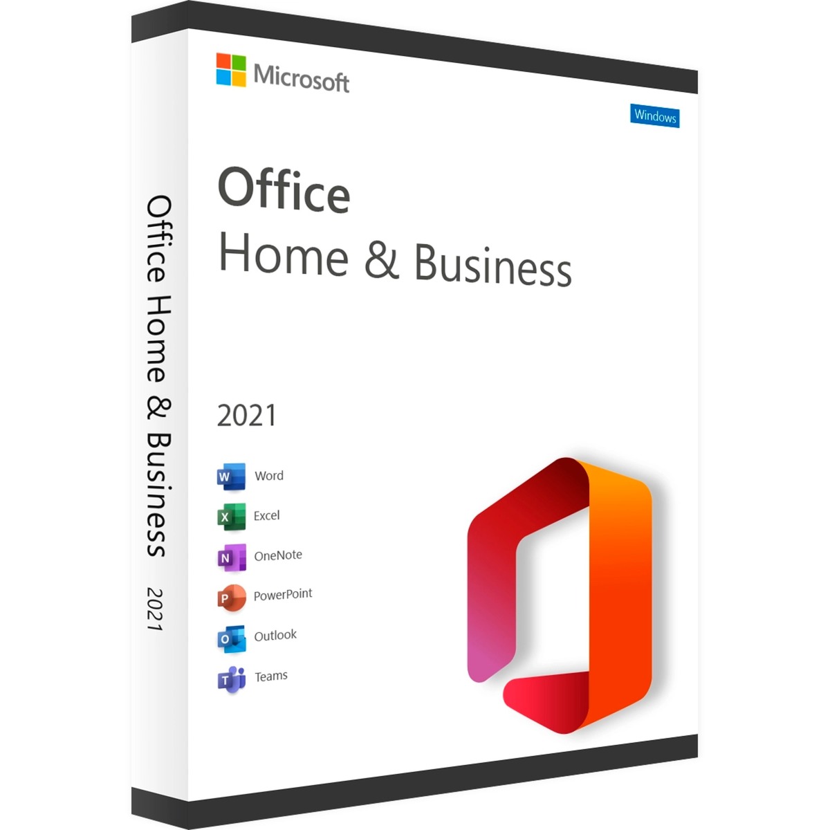 Microsoft Office Home & Business 2021 - DE | Box