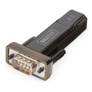 Digitus USB 2.0 Adapter, USB-A Stecker > 9-Pin seriell Stecker