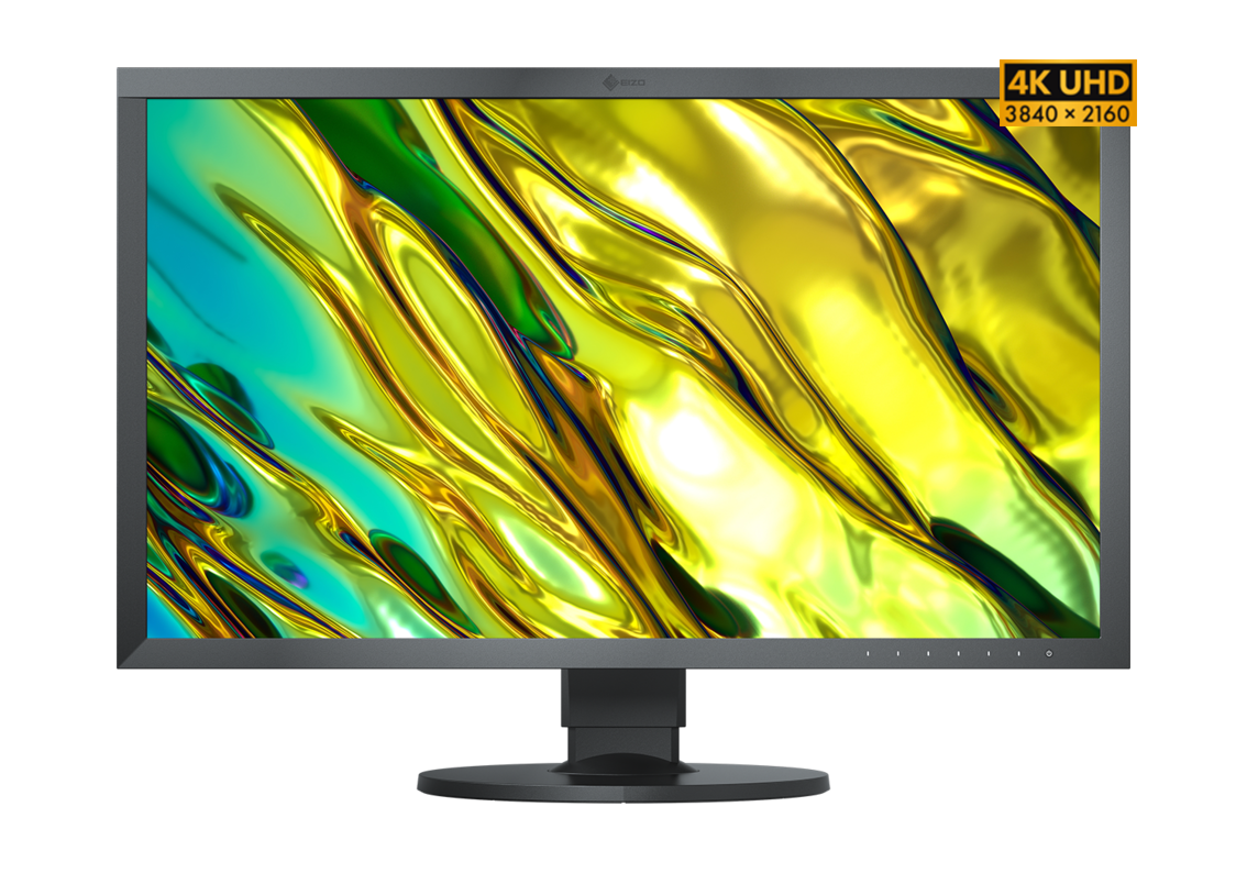 EIZO CS2740 ColorEdge - UltraHD/4K, IPS, USB-C, Pivot | schwarz