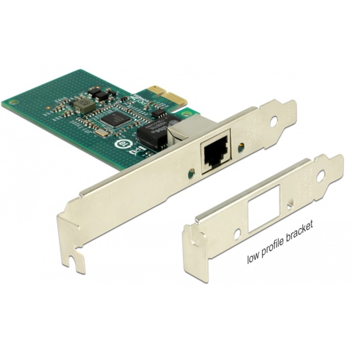 DeLOCK PCIe > 1 x Gigabit LAN, LAN-Adapter