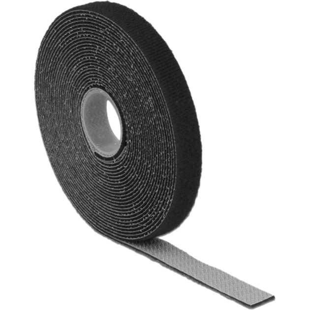 DeLOCK Klettband auf Rolle, 5 Meter x 13mm, Kabelbinder