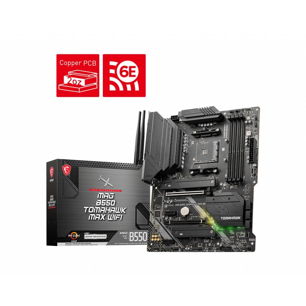 MSI B550 TOMAHAWK MAX WiFi | Sockel AM4