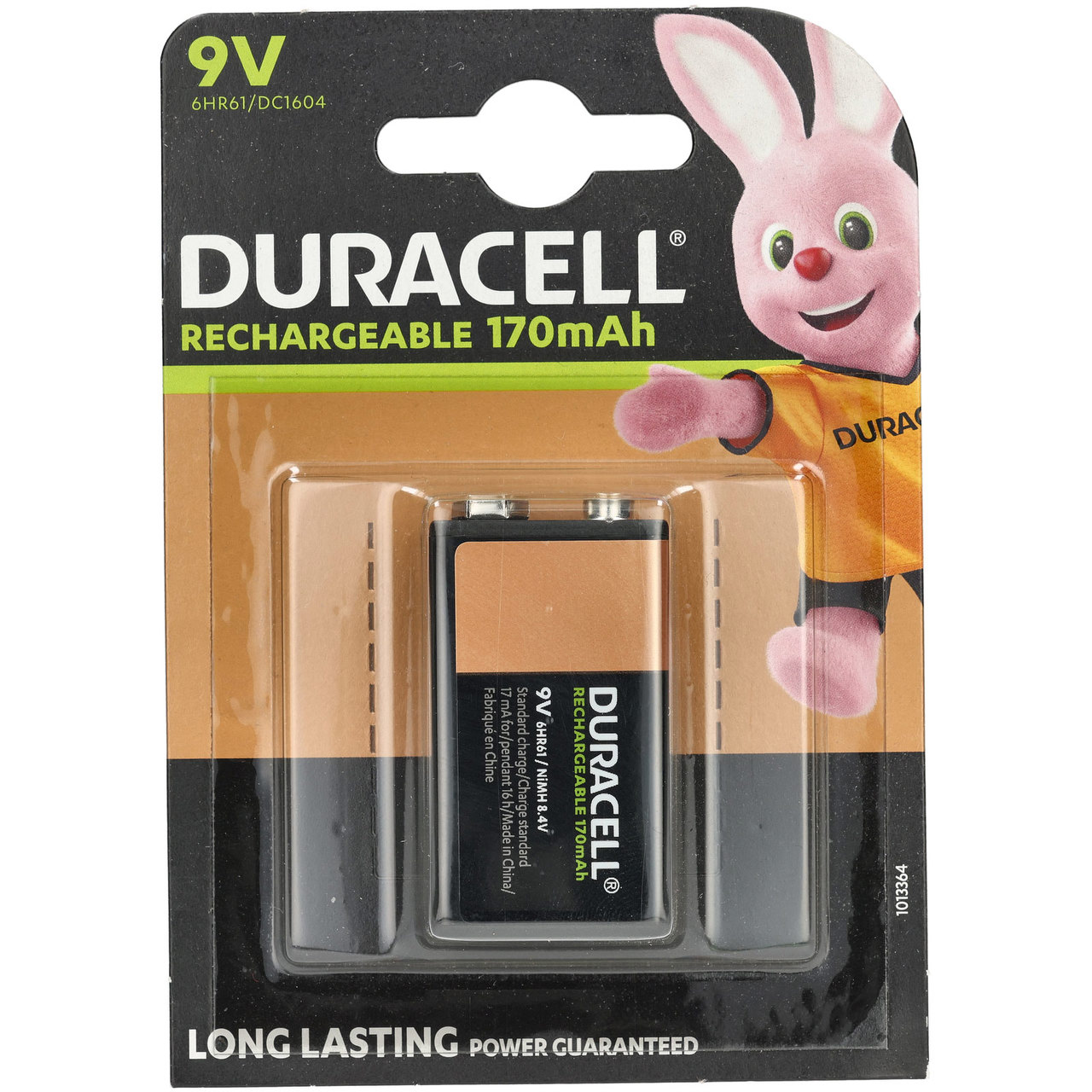 Duracell Rechargeable 9V 170mAh, Akku