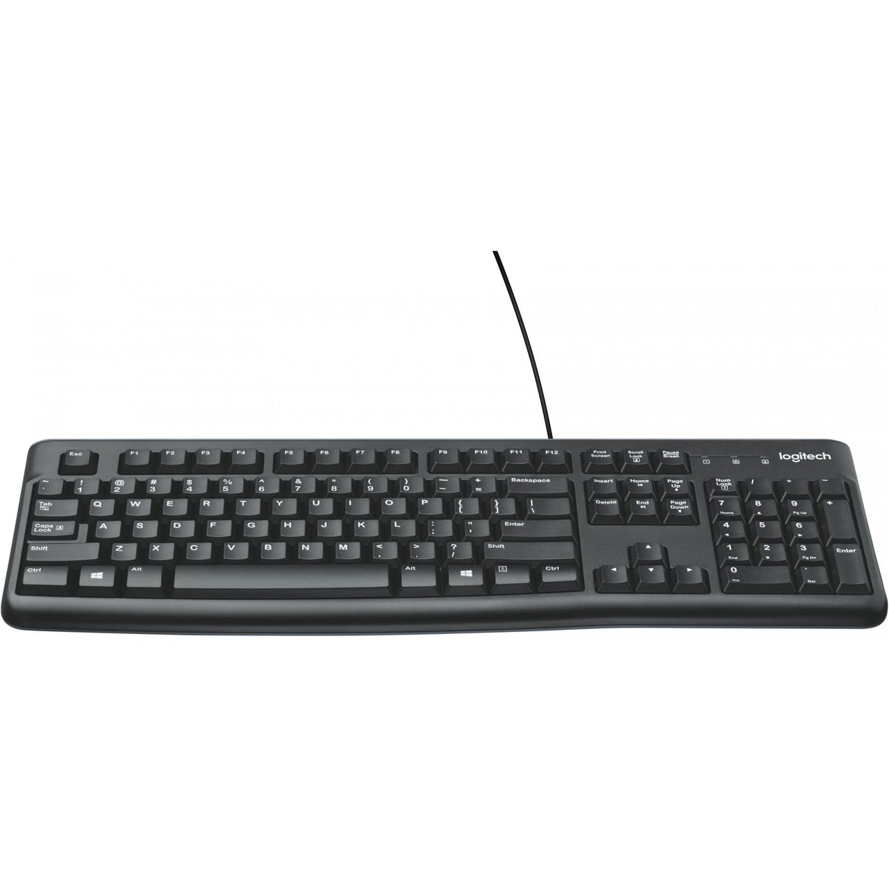 Logitech K120 Tastatur - US-Layout | schwarz