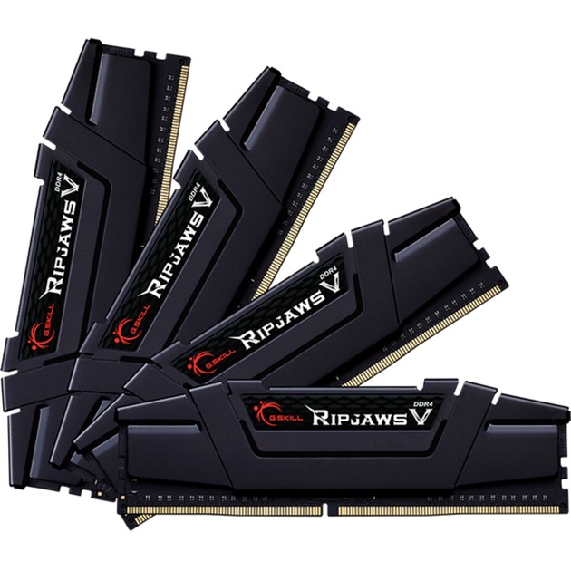 128 GB G.Skill DIMM DDR4-2666 Quad-Kit - INTEL XMP, Ripjaws V Serie | schwarz