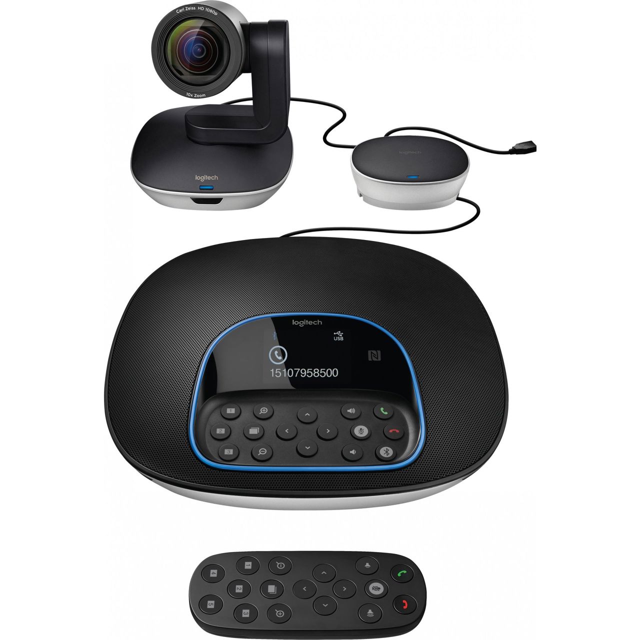 Logitech GROUP - Kit für Videokonferenz | schwarz