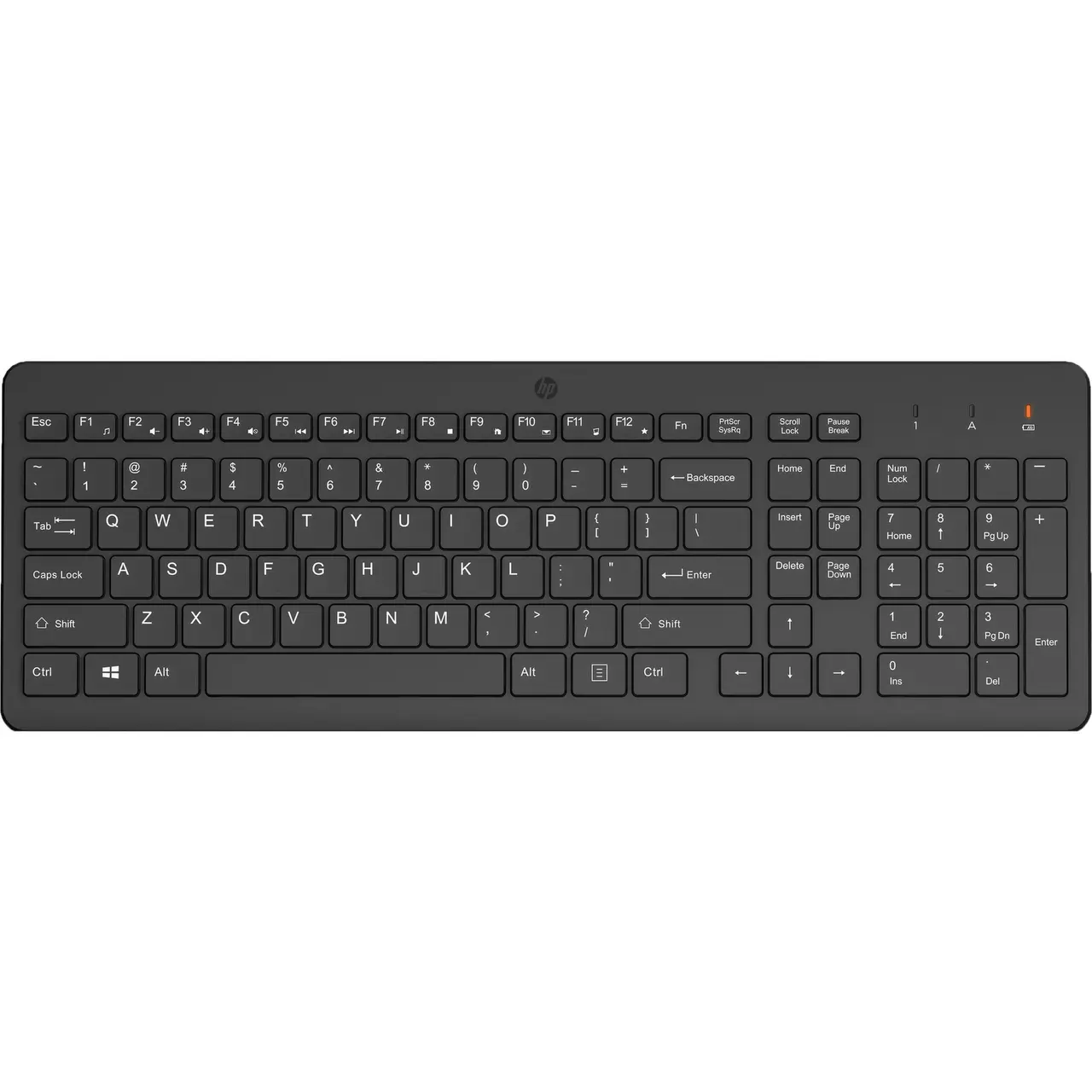 HP 220 Wireless-Tastatur - DE-Layout, Plunger | schwarz