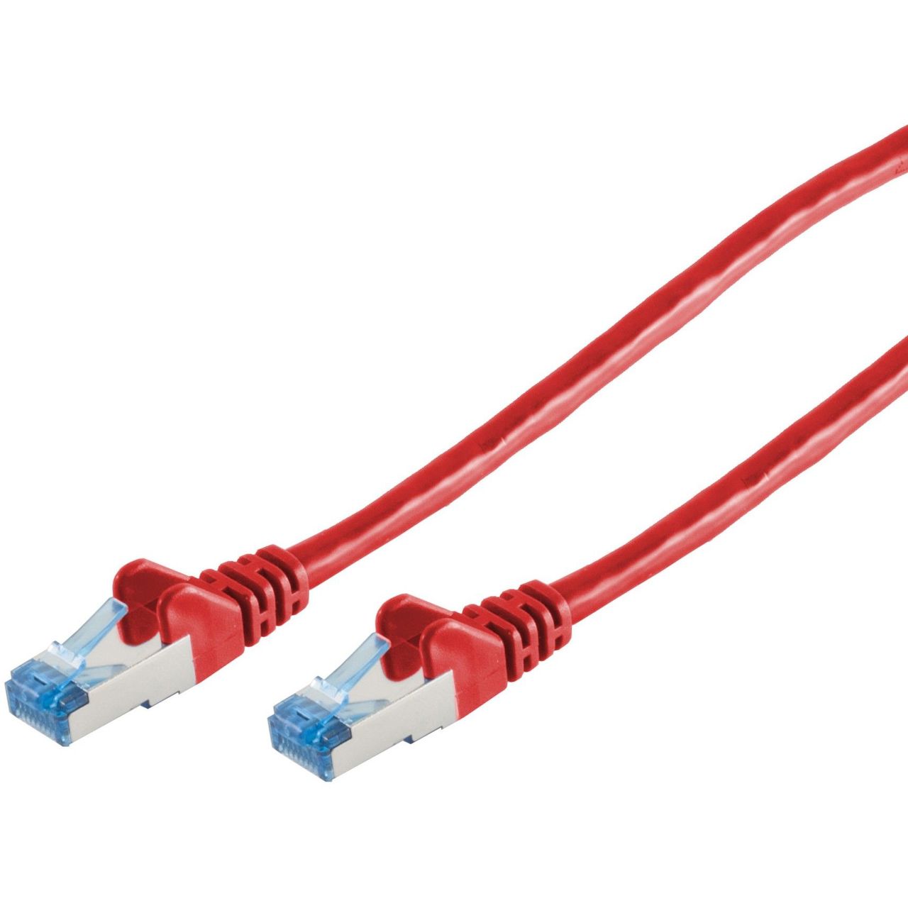 1 m Patchkabel CAT6a RJ45 S/FTP | rot