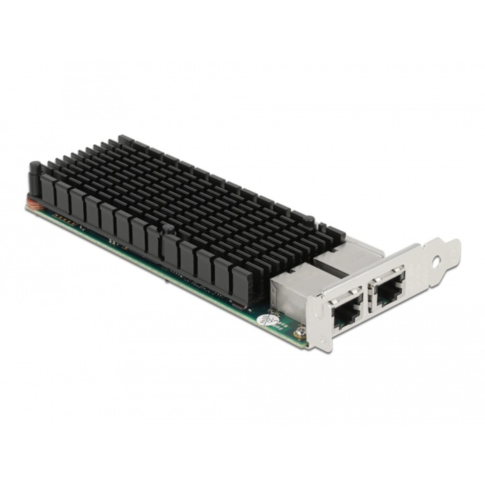 DeLOCK PCI Express x8 Karte 2 x RJ45 10 Gigabit LAN X540, LAN-Adapter