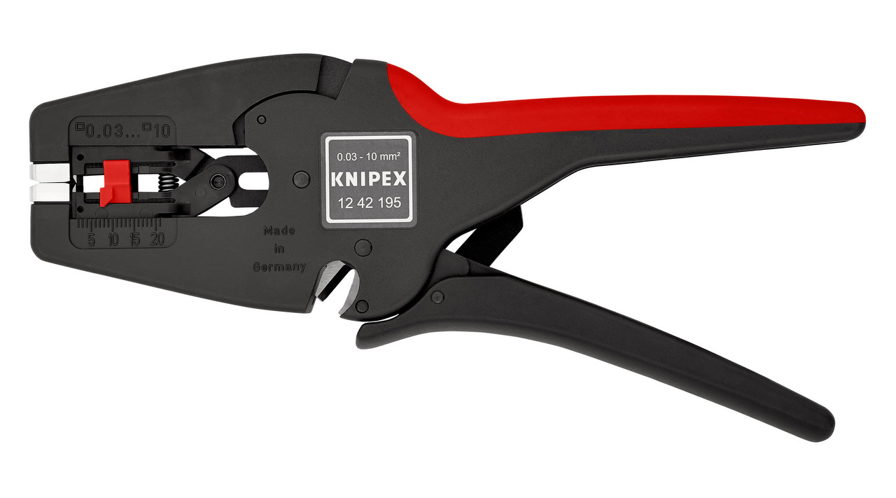 KNIPEX Automatische Abisolier-Zange 12 42 195 - MultiStrip 10