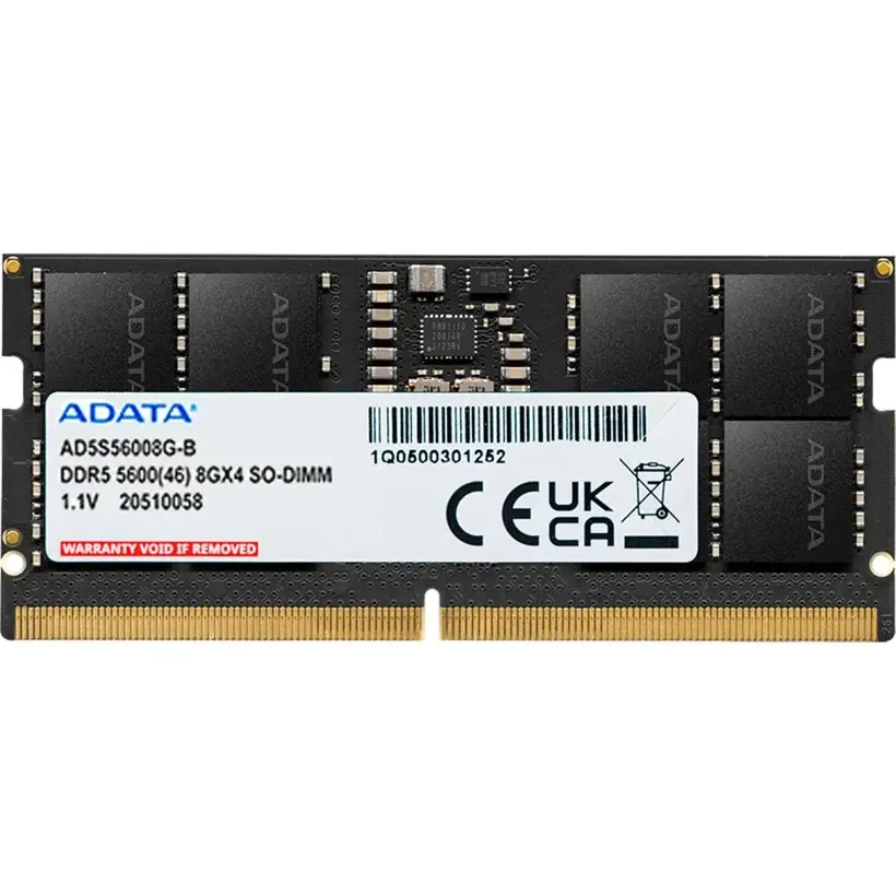     8 GB ADATA SO-DIMM DDR5-5600 - Premier Serie | schwarz