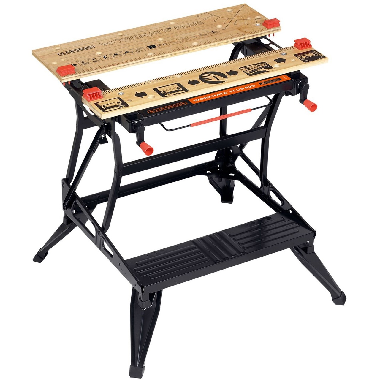 BLACK+DECKER Workmate WM825 | schwarz/braun