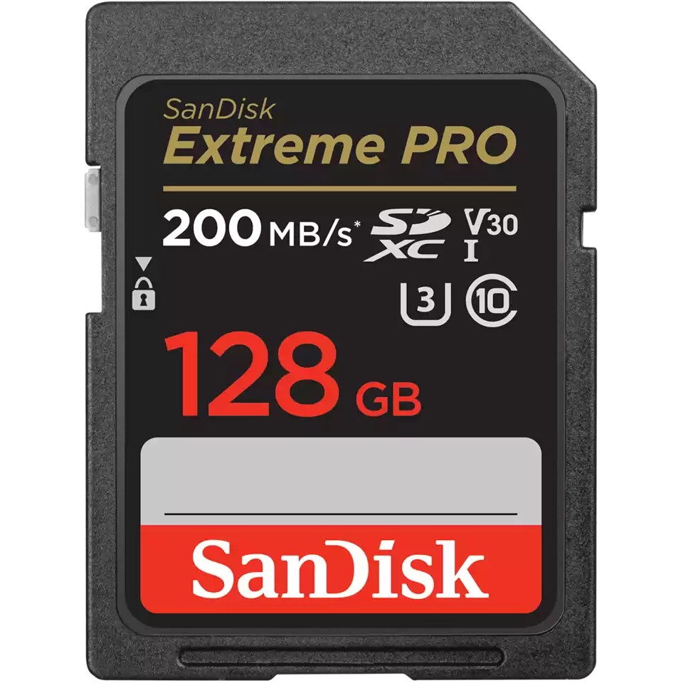 SanDisk Extreme PRO 128 GB SDXC, Speicherkarte