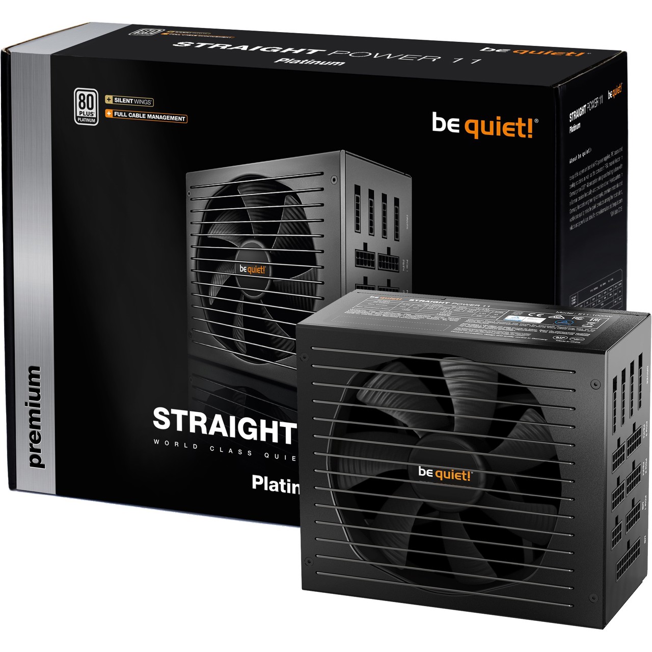 be quiet! STRAIGHT POWER11 CM 1000W, PC-Netzteil