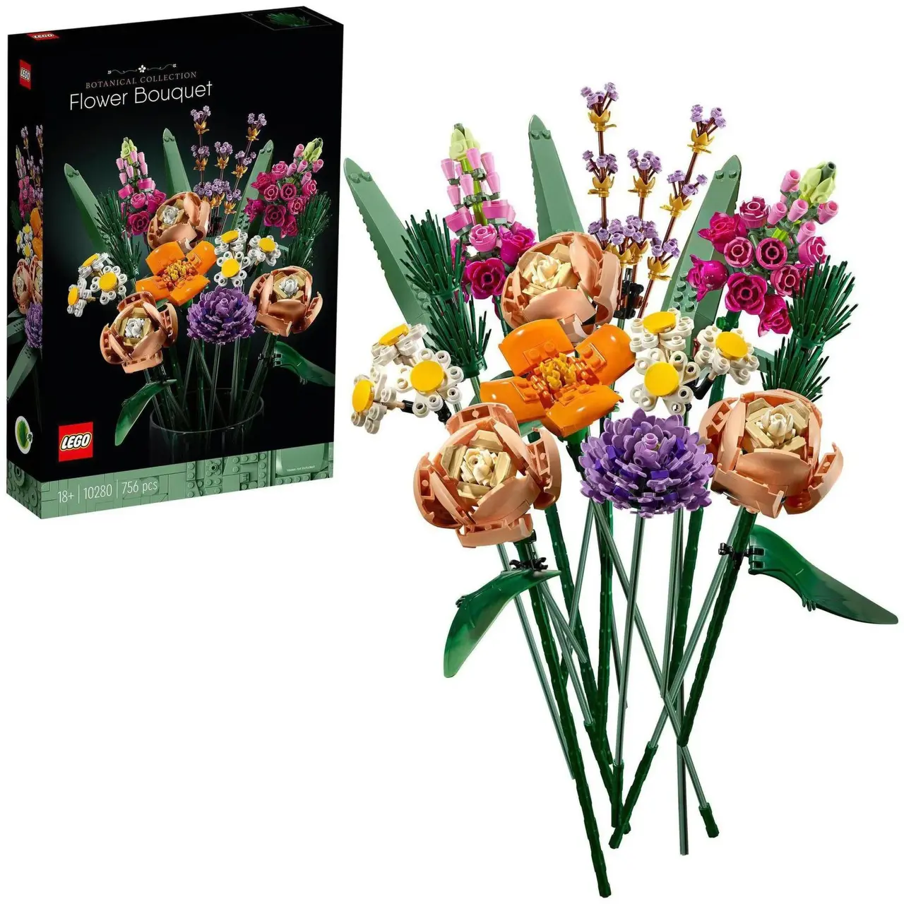 LEGO 10280 Botanical Collection Blumenstrauß, Konstruktionsspielzeug