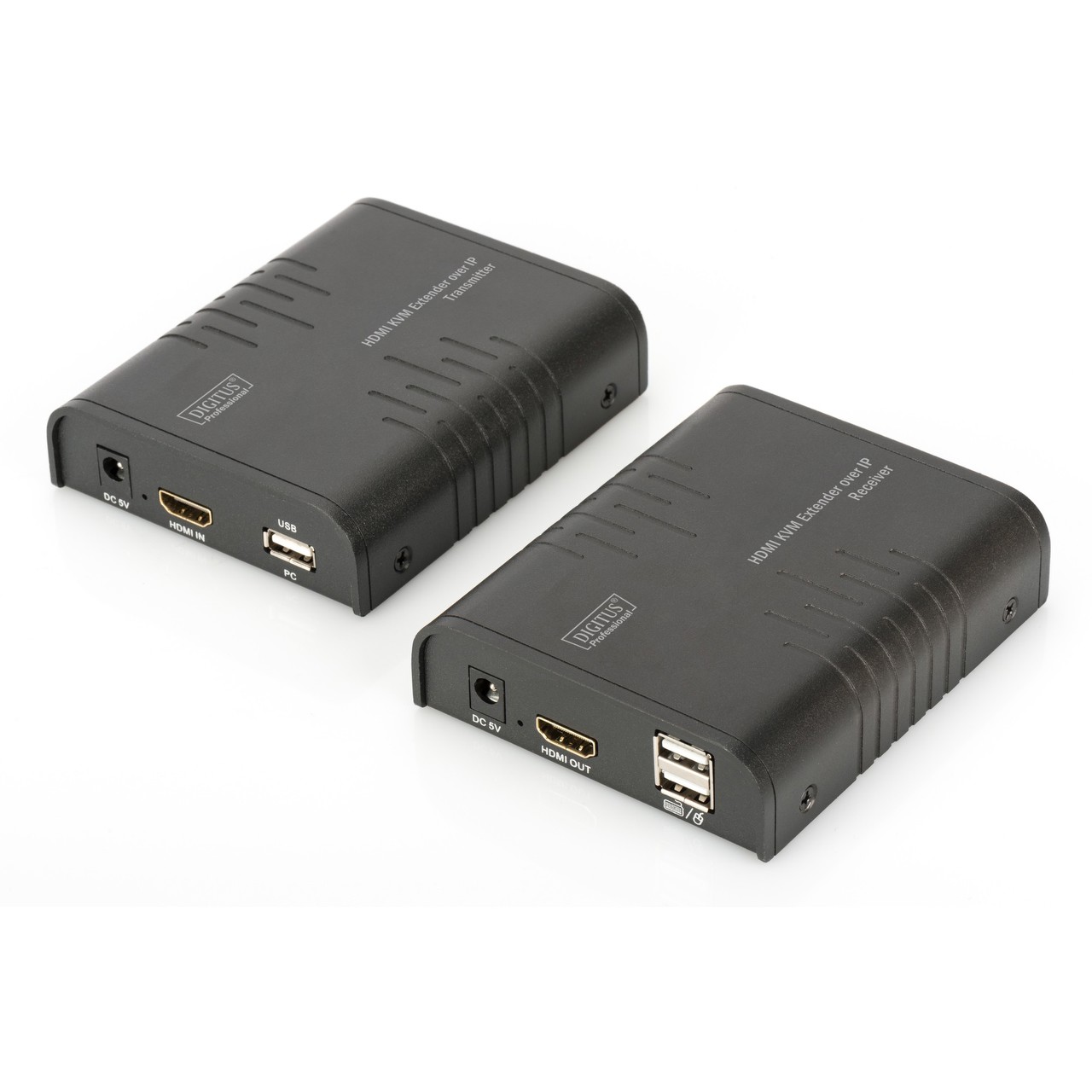 Digitus KVM HDMI Extender via Netzwerkkabel | schwarz
