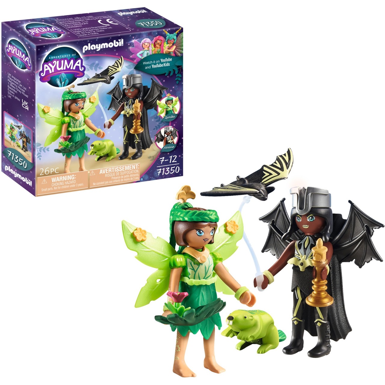 
PLAYMOBIL 71350 Ayuma Forest Fairy & Bat Fairy mit Seelentieren