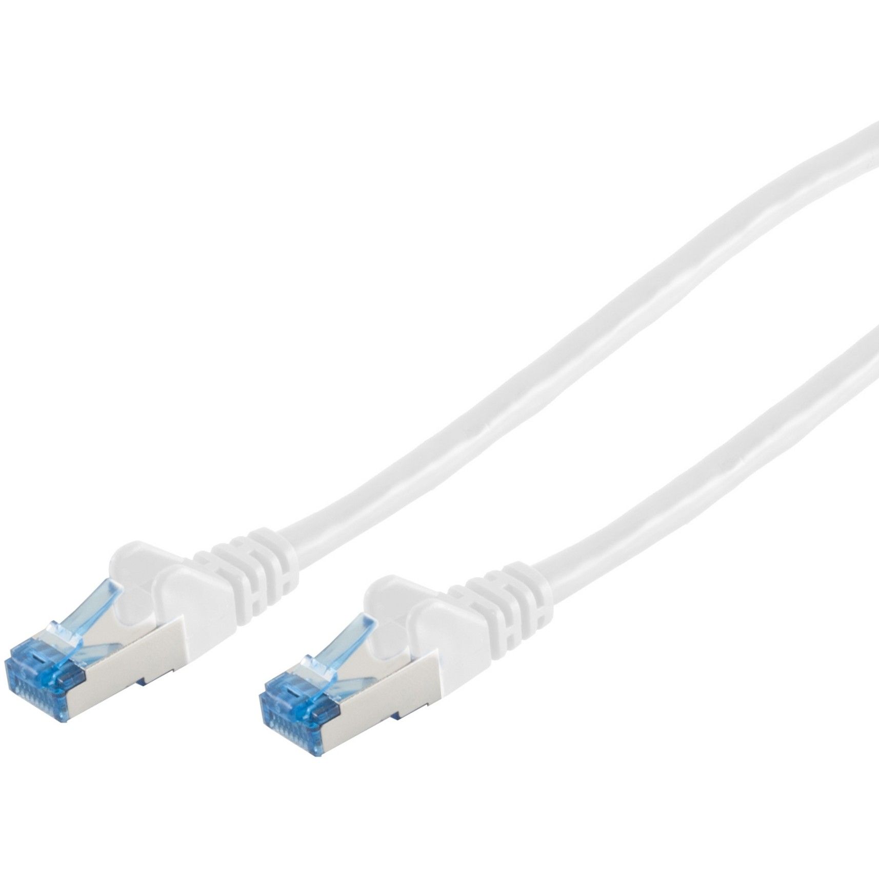 0,5m Patchkabel CAT6a RJ45 S/FTP | weiß