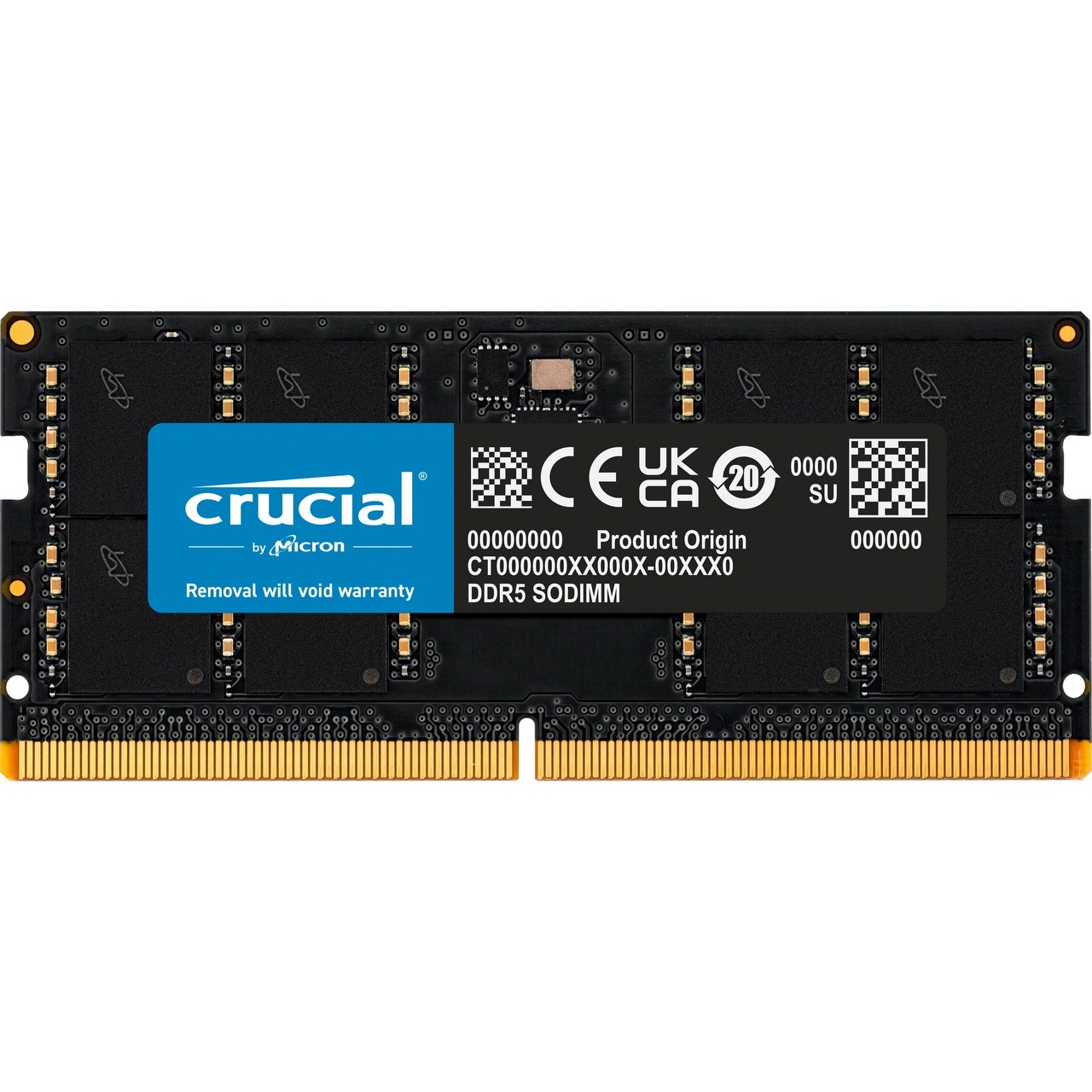 16 GB Crucial SO-DIMM DDR5-4800  | schwarz