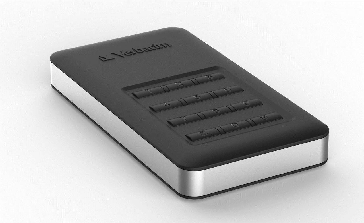 Verbatim Store ''n'' Go Secure 1 TB, Externe Festplatte