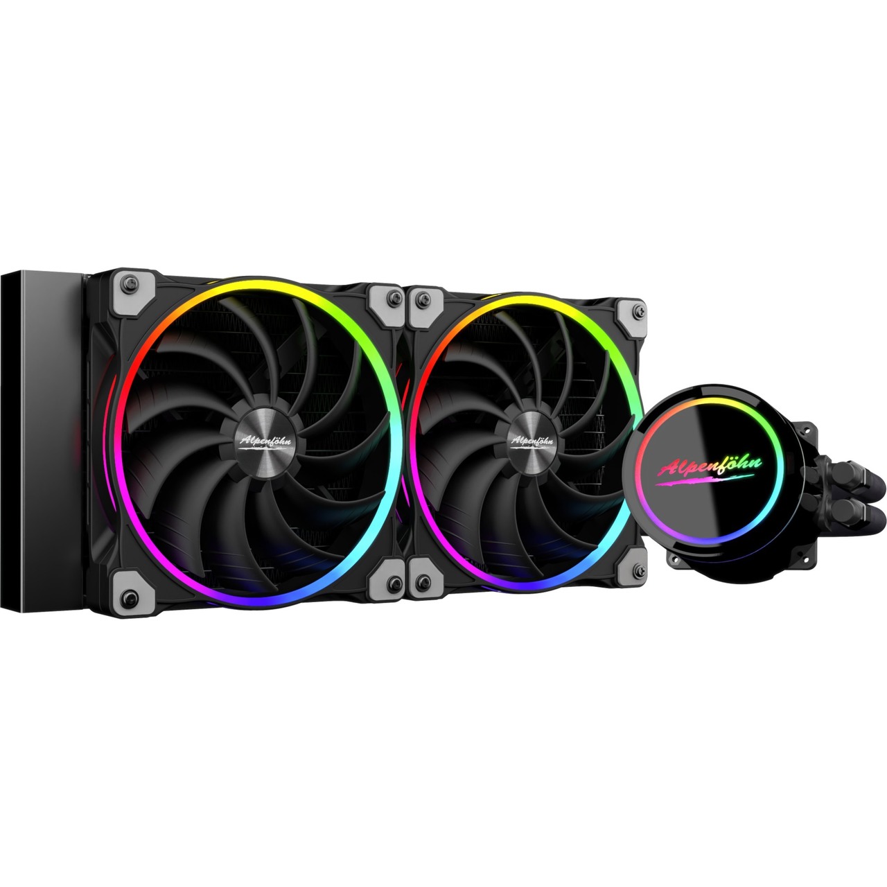 Alpenföhn Gletscherwasser 280 AiO RGB 280mm, Wasserkühlung