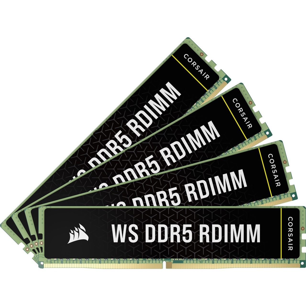 64 GB Corsair DIMM DDR5-6000 ECC Quad-Kit - WS, INTEL XMP | schwarz