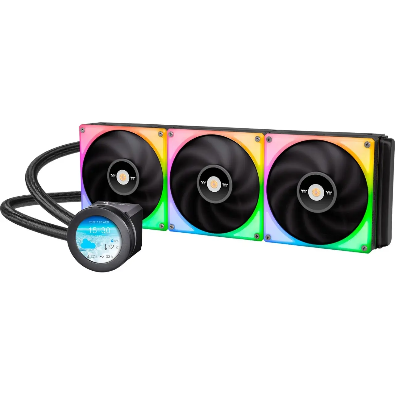 Thermaltake TOUGHLIQUID Ultra 420 RGB All-In-One Liquid Cooler 420mm, Wasserkühlung