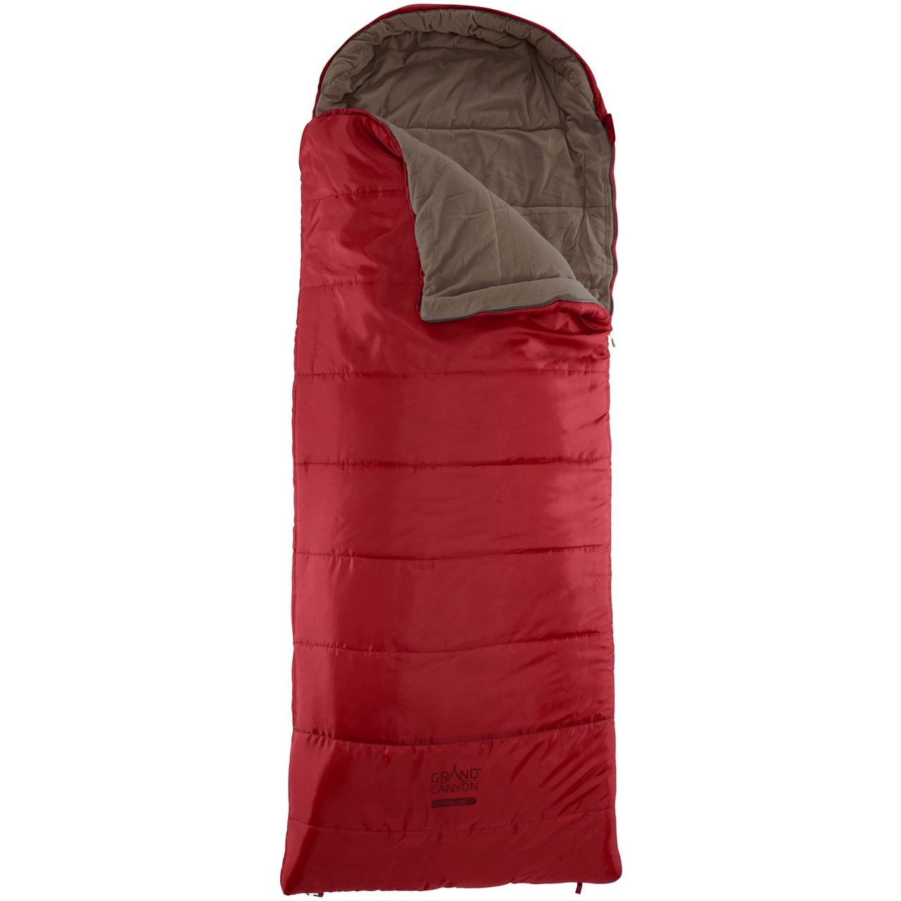 Grand Canyon Schlafsack UTAH 190 | rot