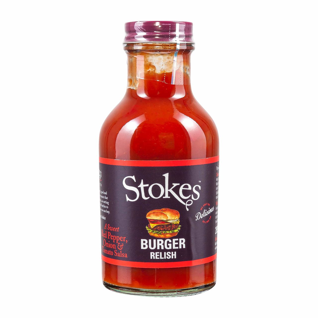 Stokes Sauces Burger Relish  - 265ml