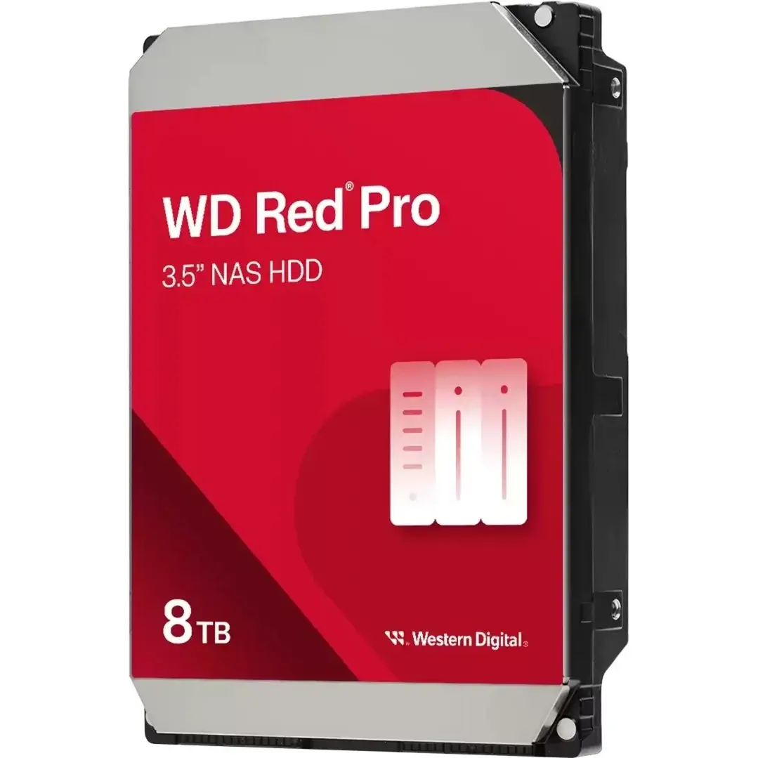 8 TB WD Red Pro NAS-Festplatte - SATA 6 Gb/s, 3,5"