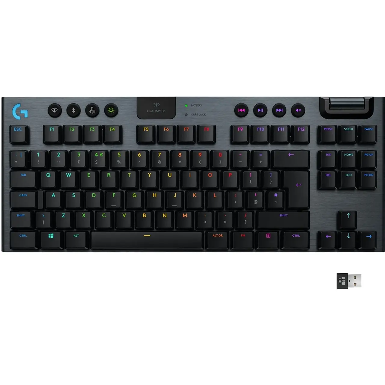 Logitech G915 TKL - DE-Layout, GL Tactile, LIGHTSPEED | schwarz