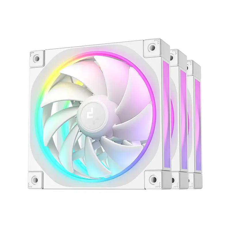 DeepCool FL12R - Reverse, 120mm, 3er Pack, | weiß