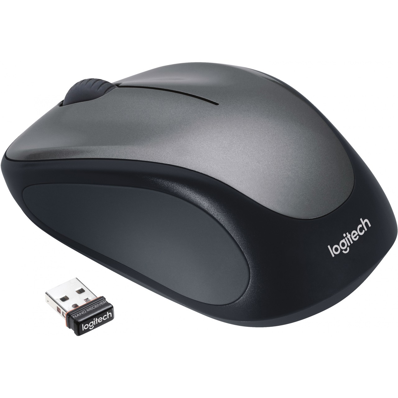 Logitech M235 Wireless Maus | schwarz/grau