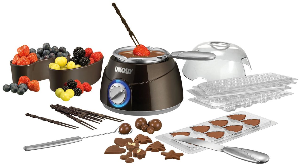 Unold Chocolatier Weihnachtsedition 48967 | braun/silber