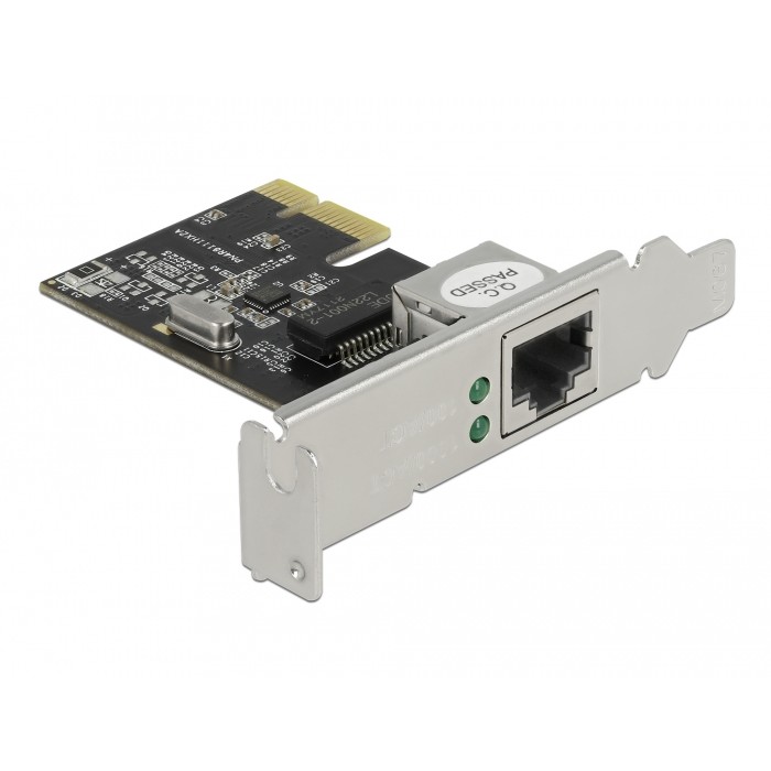 DeLOCK PCI Express x1 Karte 1 x RJ45 Gigabit LAN RTL8111, LAN-Adapter