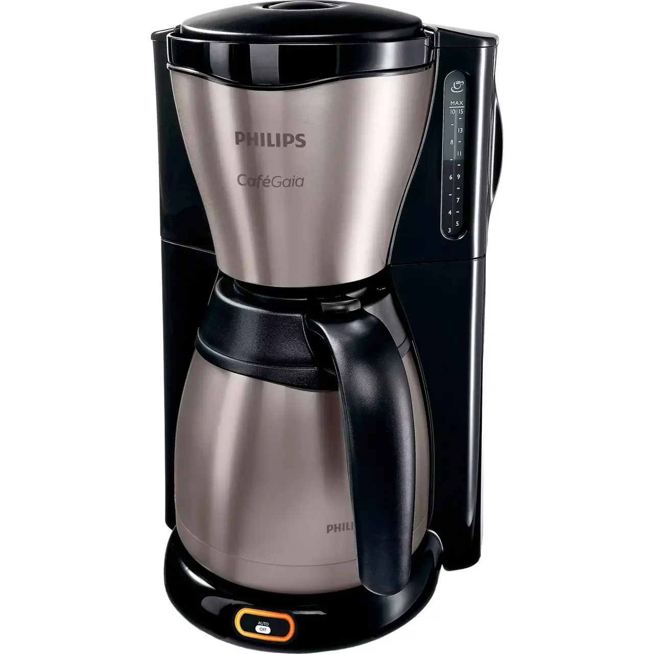 Philips Café Gaia HD7548/20 | schwarz/edelstahl