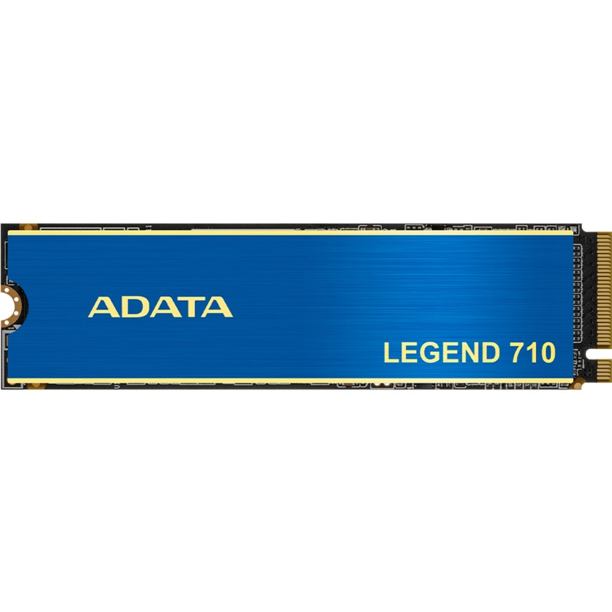 1 TB ADATA LEGEND 710 - PCIe 3.0 x4, NVMe 1.4, M.2 2280 | blau/gold