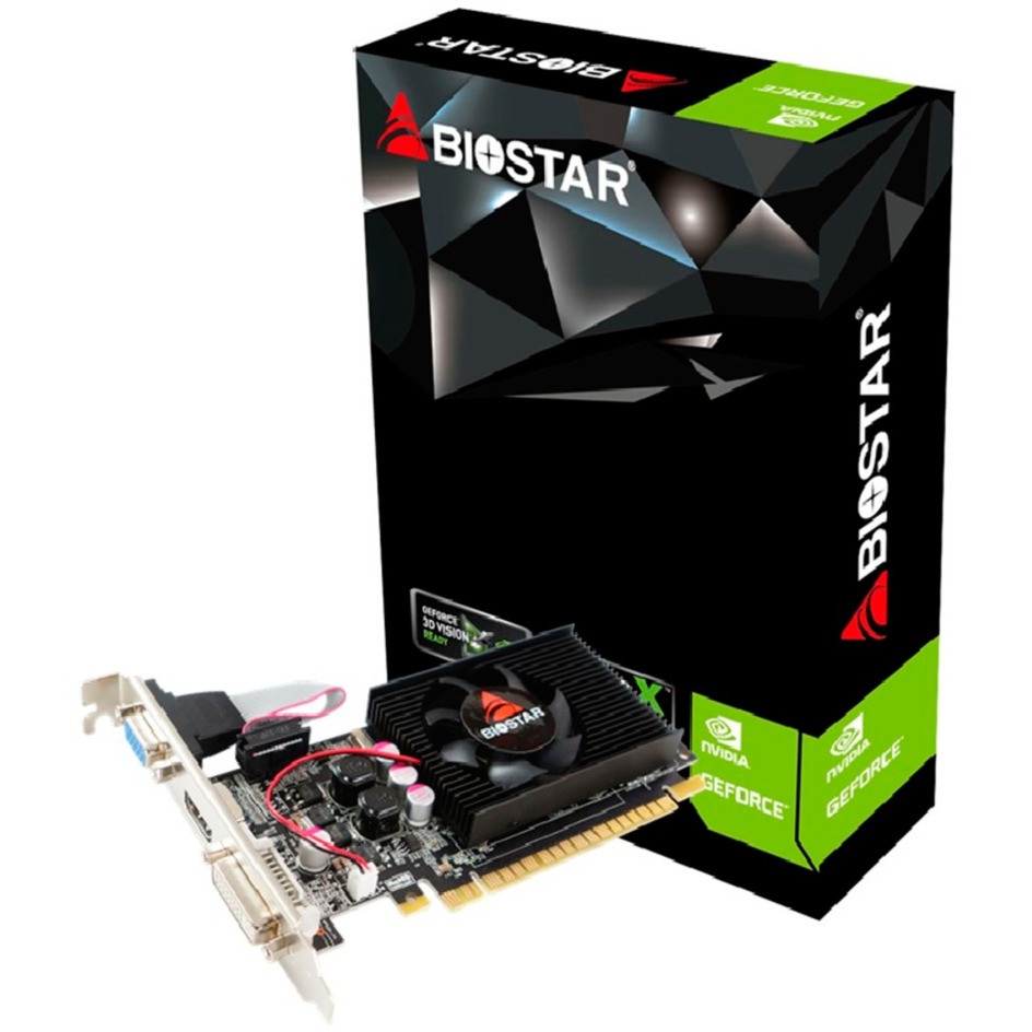 Biostar GeForce GT 610 - 2 GB GDDR3, 1x HDMI, 1x DVI-D