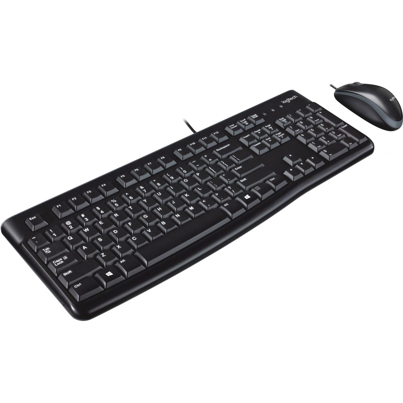 Logitech MK120 Corded Desktop - US-Layout | schwarz