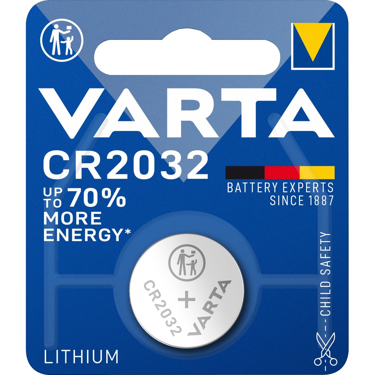 Varta Professional CR2032, Batterie