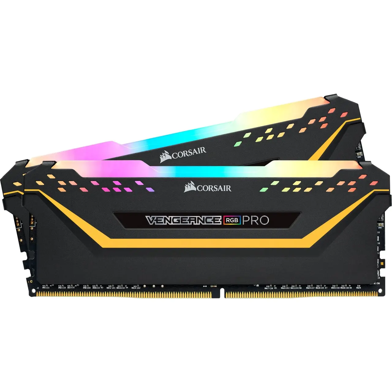   32 GB Corsair DIMM DDR4-3200 Dual-Kit - Vengeance RGB PRO, INTEL XMP | schwarz