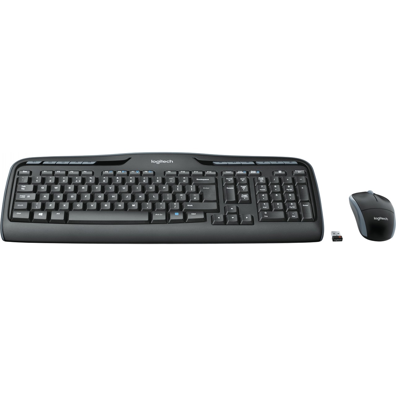 Logitech Wireless Combo MK330, Desktop-Set