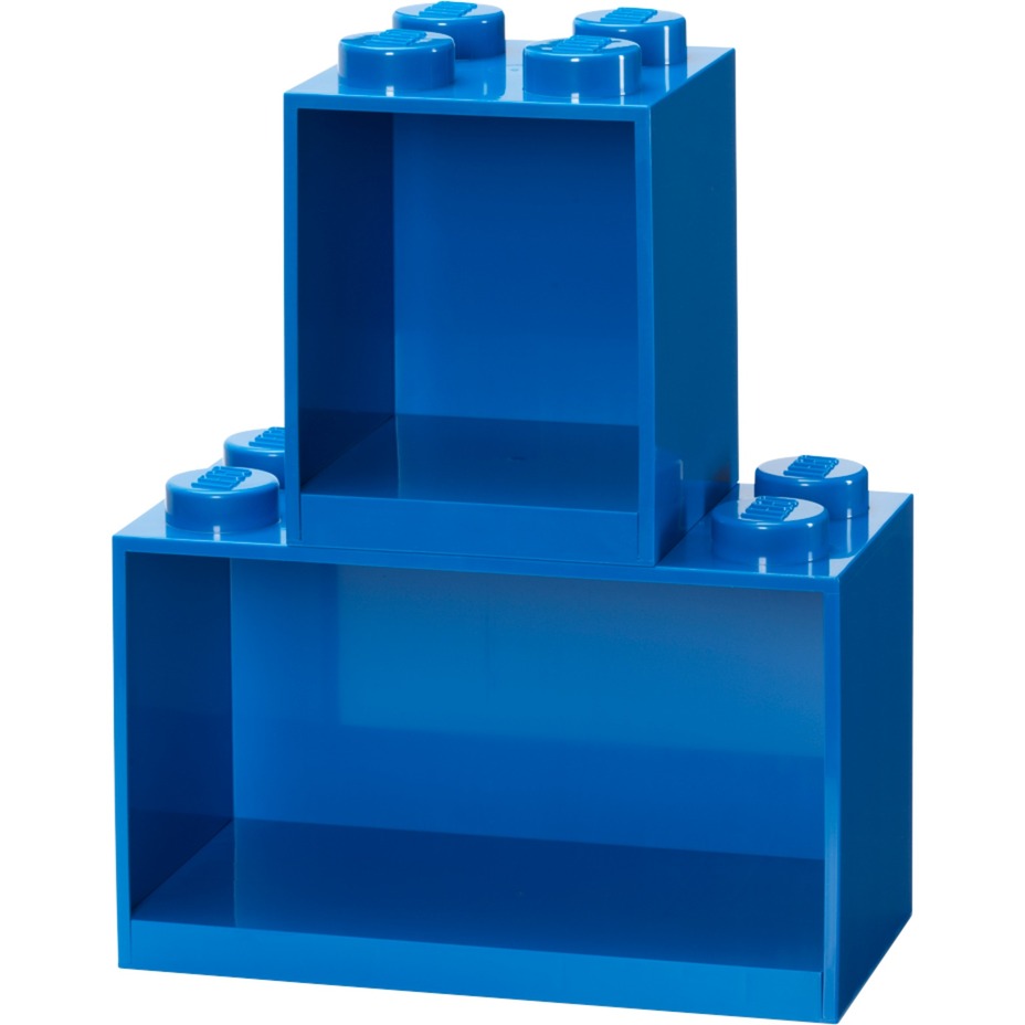 LEGO Regal Brick Shelf Set 8+4 | blau