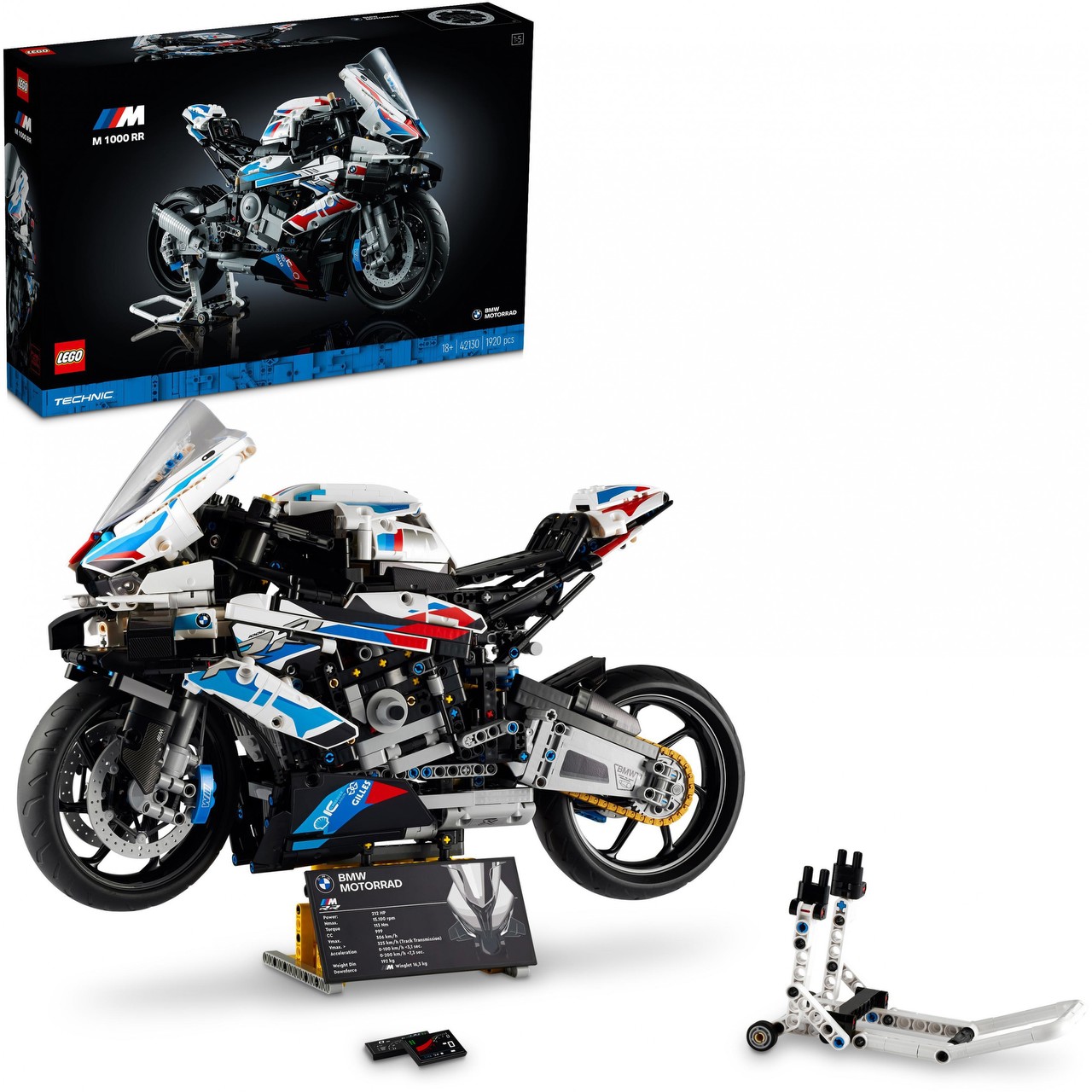 LEGO 42130 Technic BMW M 1000 RR, Konstruktionsspielzeug