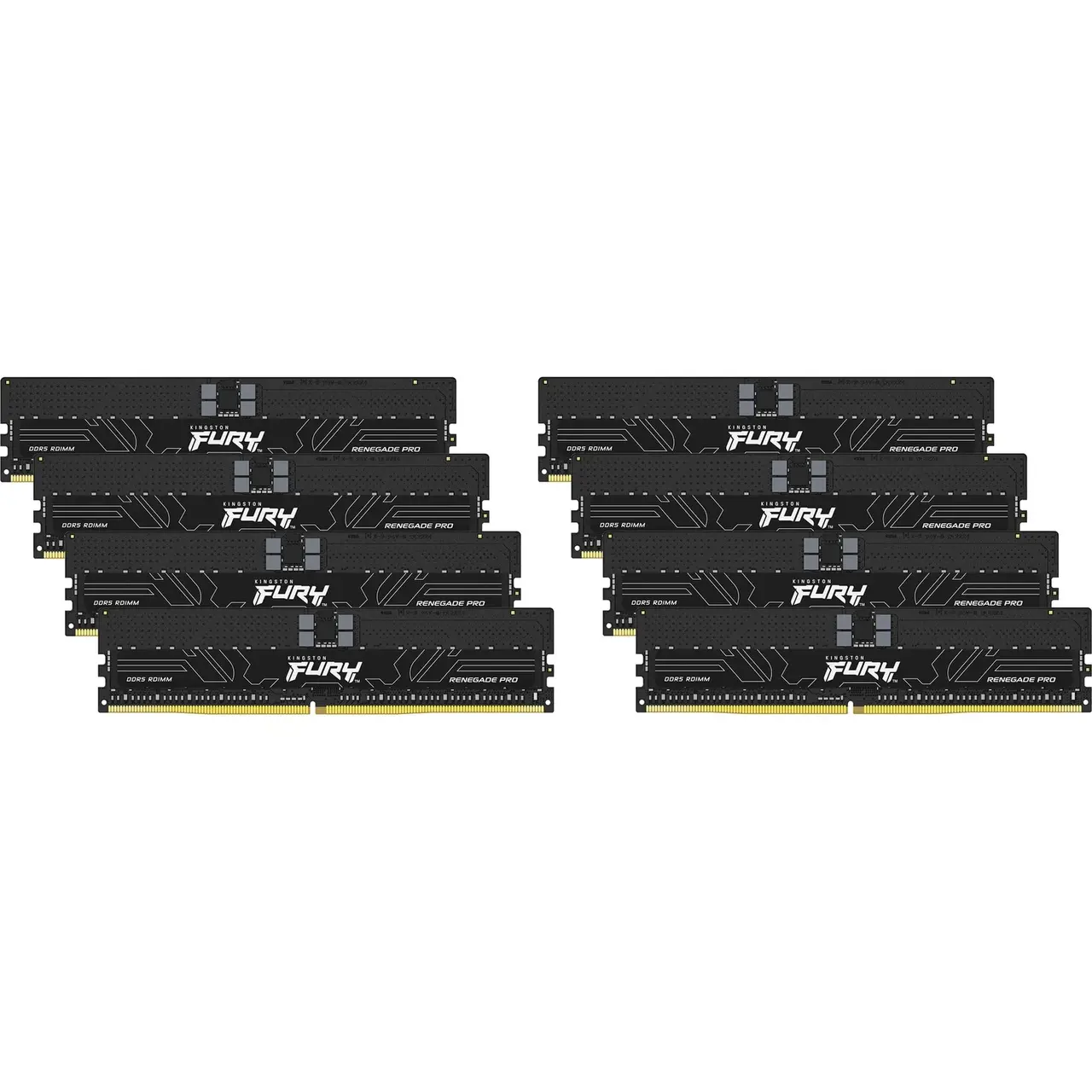 256 GB Kingston FURY DIMM DDR5-5600 Octo-Kit - Renegade PRO, INTEL XMP | schwarz