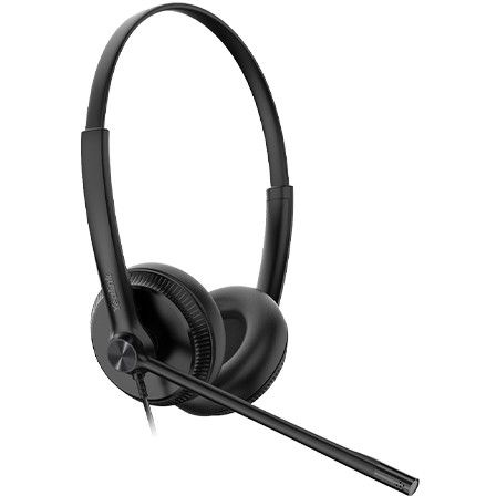 Yealink YHS34 Dual Headset - kabelgebunden | schwarz