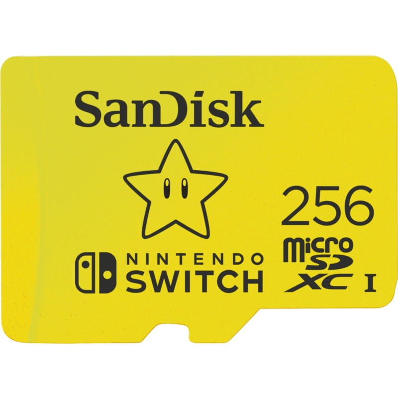 SanDisk Nintendo Switch 256 GB microSDXC, Speicherkarte