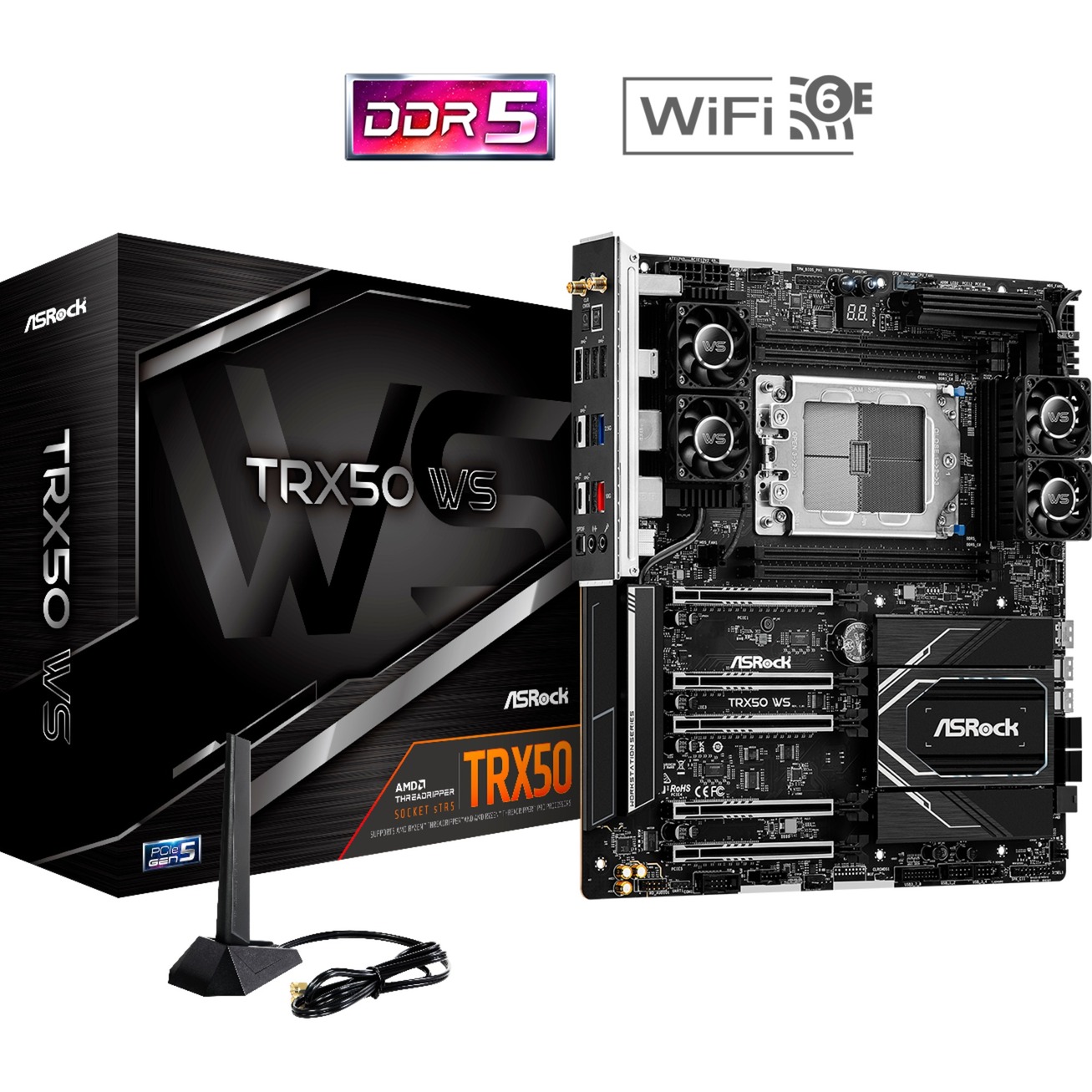 ASRock TRX50 WS | sTR5 Mainboard